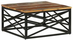 vidaXL Măsuță de cafea, 68x68x35 cm, lemn masiv reciclat (330075) Masa de cafea