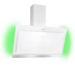 Klarstein Aurora Eco 90, Hotă, 584 m³/h, 90 cm, Hotă de șemineu, Lumină de fundal, EEC A+ (CGCH3-Aurora90-WH) (CGCH3-Aurora90-WH) - klarstein Hota