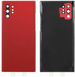 tel-szalk-19298009 Samsung Galaxy Note 10 Plus piros akkufedél, hátlap, hátlapi kamera lencse (tel-szalk-19298009)
