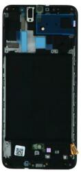 5706998772848 Samsung Galaxy A70 OEM OLED kijelző érintővel fekete kerettel, előlap (5706998772848)