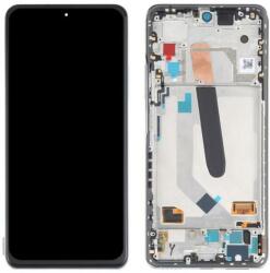  NBA001LCD10112407 Xiaomi MI 11i / 11x / 11x Pro / Poco F3 / Redmi K40 / K40 Pro / K40 Pro plus TFT LCD kijelző érintővel ezüst kerettel előlap (NBA001LCD10112407)