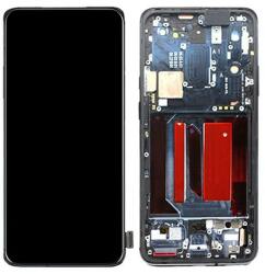 NBA001LCD10112398 OnePlus 7 Pro fekete OLED LCD kijelző érintővel kerettel előlap (NBA001LCD10112398)