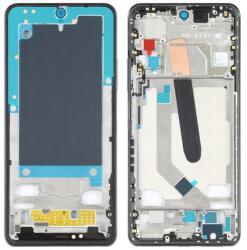  tel-szalk-19298114 Xiaomi Redmi K40 / K40 Pro / K40 Pro plus / Mi 11i / Poco F3 fekete középső keret (tel-szalk-19298114)