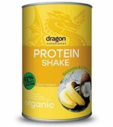 Dragon Superfoods Shake proteic banane si cocos bio 450g Dragon Superfoods - 52% proteine