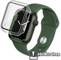 IMAK APPLE Watch Series 7 41mm, IMAK Drop-proof okosóra üvegfólia, Full cover, óratok, Átlátszó