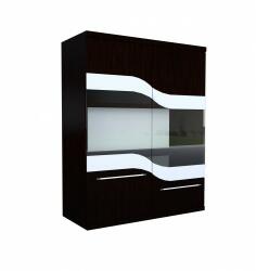 Spectral Mobila Vitrina suspendata Sigma 2 usi wenge Vitrina
