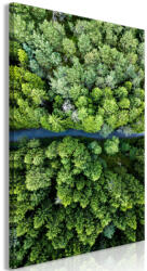 Artgeist Kép - Road Through Forest (1 Part) Vertical 40x60