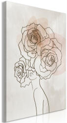 Artgeist Kép - Anna and Roses (1 Part) Vertical 40x60