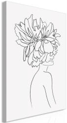 Artgeist Kép - Floral Argument (1 Part) Vertical 40x60