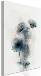 Artgeist Kép - Blue Poppies (1 Part) Vertical 40x60