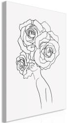 Artgeist Kép - Fancy Roses (1 Part) Vertical 40x60