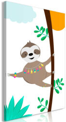 Artgeist Kép - Happy Sloth (1 Part) Vertical 40x60