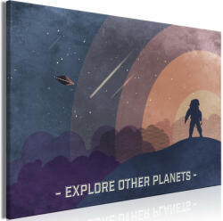 Artgeist Kép - Explore Other Planets (1 Part) Wide 60x40