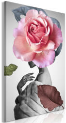 Artgeist Kép - Rose and Fur (1 Part) Vertical 40x60