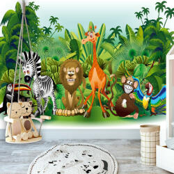 Artgeist Fotótapéta - Jungle Animals 250x175