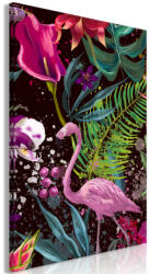 Artgeist Kép - Flamingo Land (1 Part) Vertical 40x60