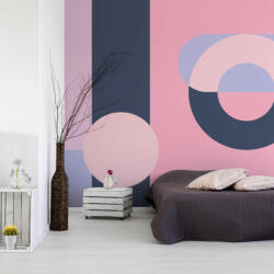 Artgeist Fotótapéta - Geometric Wreath (Violet) 100x70