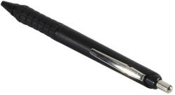 ICO Golyóstoll nyomógombos 0, 8mm, műanyag fekete test Apollo K, írásszín fekete (9010142014) - web24