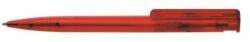 ICO Golyóstoll nyomógombos 0, 8mm, műanyag transparens piros test, Ico Star, írásszín piros (9010084026) - web24