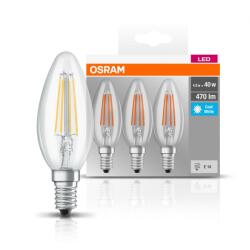 OSRAM LEDVANCE B35 E14 4W 470lm 4000K 3x (4058075819719)