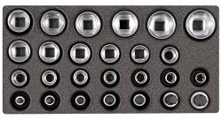GEDORE GedoreRed dugókulcs készlet modulban 1/2 10-32 mm + IMBUSZ 26 részes R22150009 (R22150009)
