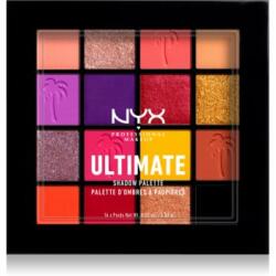 NYX Cosmetics Ultimate Shadow Palette szemhéjfesték paletta árnyalat 13 - Festival 16 x 0.83 g