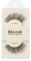 Bloom Natural ragasztható műszempilla természetes hajból No. 747L (Black) 1 cm