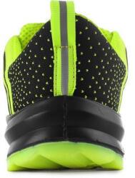 CXS CXS TEXLINE OLIB S1P ESD alacsony cipő, fekete-zöld, 48-as méret (2126-049-808-48)