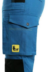 CXS Gardeners CXS STRETCH, női, középkék - fekete, 56-os méret (1030-029-440-56)