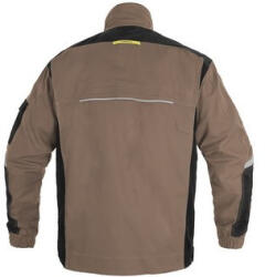 CXS Blúz CXS STRETCH, férfi, bézs-fekete, 64-es méret (1010-027-270-64)