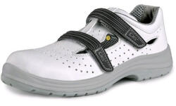  Szandálcipő CXS PINE O1 ESD, perforált, fehér, 39-es méret (2133-034-100-39)