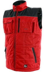 CXS Férfi téli mellény SEATTLE, piros-fekete, XL-es méret (1310-001-260-95)
