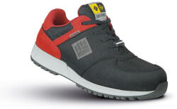 CERVA GRAFFITI ESD S3 SRC alacsony cipő 39 fekete / piros (0201020865039)