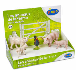Prietenii de la ferma PAPO FIGURINA SET 5 ANIMALE DE LA FERMA (Papo80300)