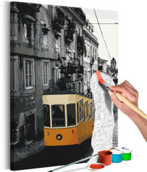 Artgeist Kifestő - Tram in Lisbon 40x60