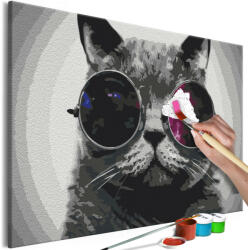 Artgeist Kifestő - Cat With Glasses 60x40