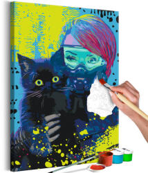 Artgeist Kifestő - Cyber-Kitten 40x60