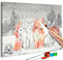 Artgeist Kifestő - Winter Bunnies 60x40