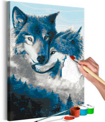 Artgeist Kifestő - Wolves in Love 40x60