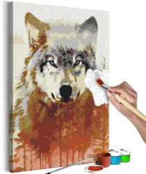 Artgeist Kifestő - Wolf and Forest 40x60