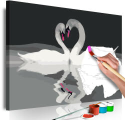 Artgeist Kifestő - Swan Couple 60x40
