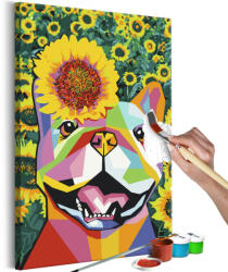 Artgeist Kifestő - Happy Bulldog 40x60