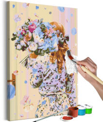 Artgeist Kifestő - Hydrangea Girl 40x60