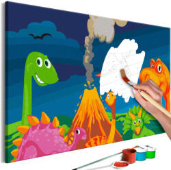 Artgeist Kifestő - Dinosaur World 60x40