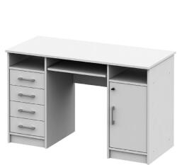 Mobikon Birou PC din pal alb 124x55x76 cm (0000184913)