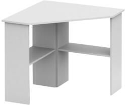 Mobikon Birou PC de colt din pal alb Rony 84x84x74 cm (0000111602)
