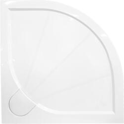 SAT Zuhanytálca negyedkörös SAT 100x100 cm öntött márvány fehér SIKOLIMCC100S (SIKOLIMCC100S)