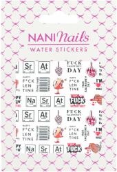 NANI Stickere cu apă 2D NANI - 180