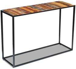 vidaXL Masă consolă, 110x35x76 cm, lemn masiv reciclat (243337)