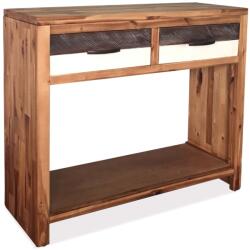 vidaXL Masă consolă, 86x30x75 cm, lemn masiv de acacia (246045)